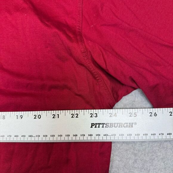 St. Croix Men's Size 2XL XXL Red Short Sleeve Polo Shirt - Picture 4 of 7